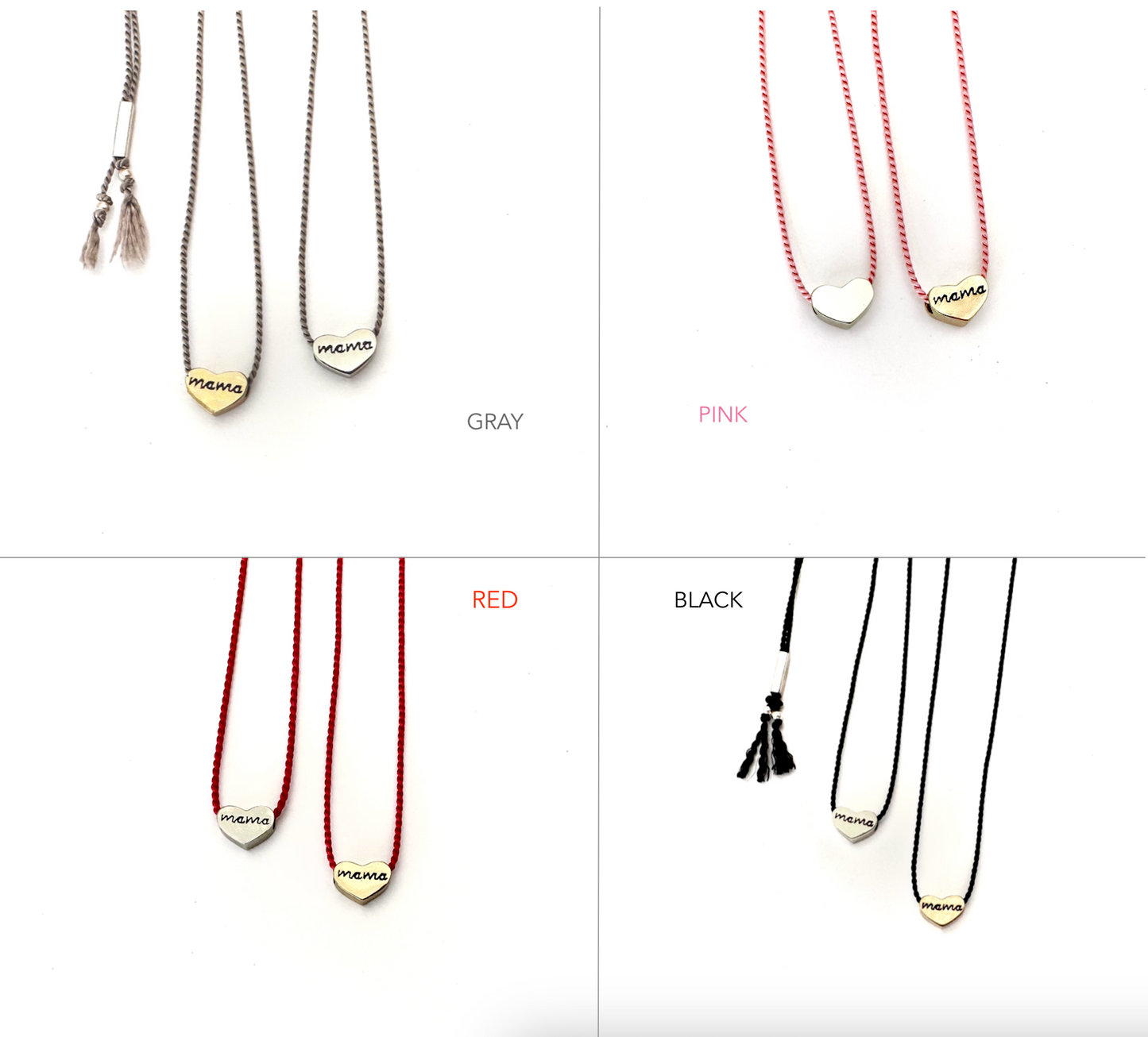 MAMA Silk NECKLACE GIFT Boxed