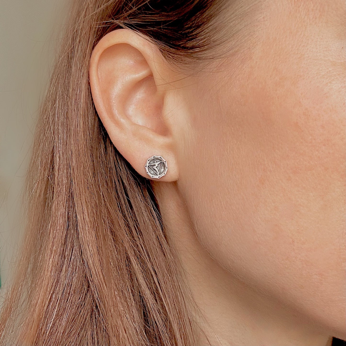 Solar Plexus Chakra Studs