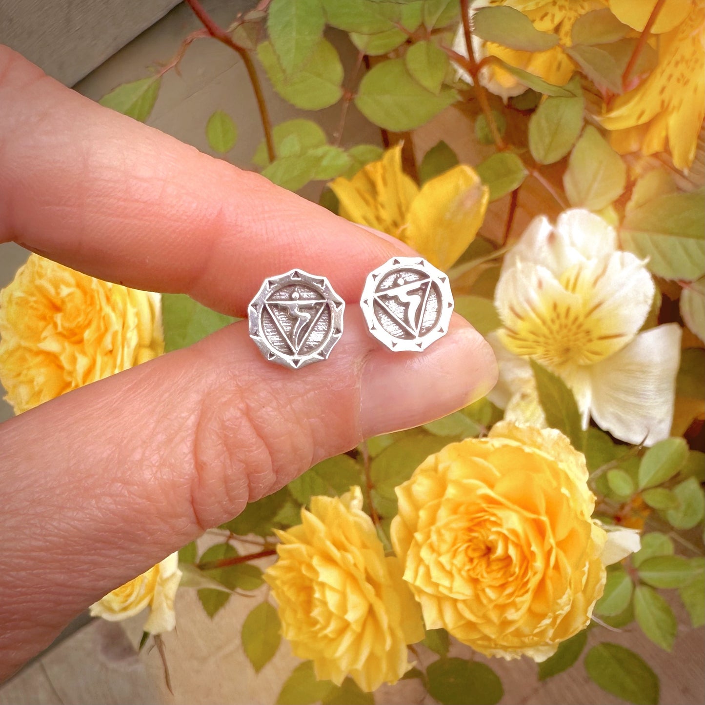 Solar Plexus Chakra Studs