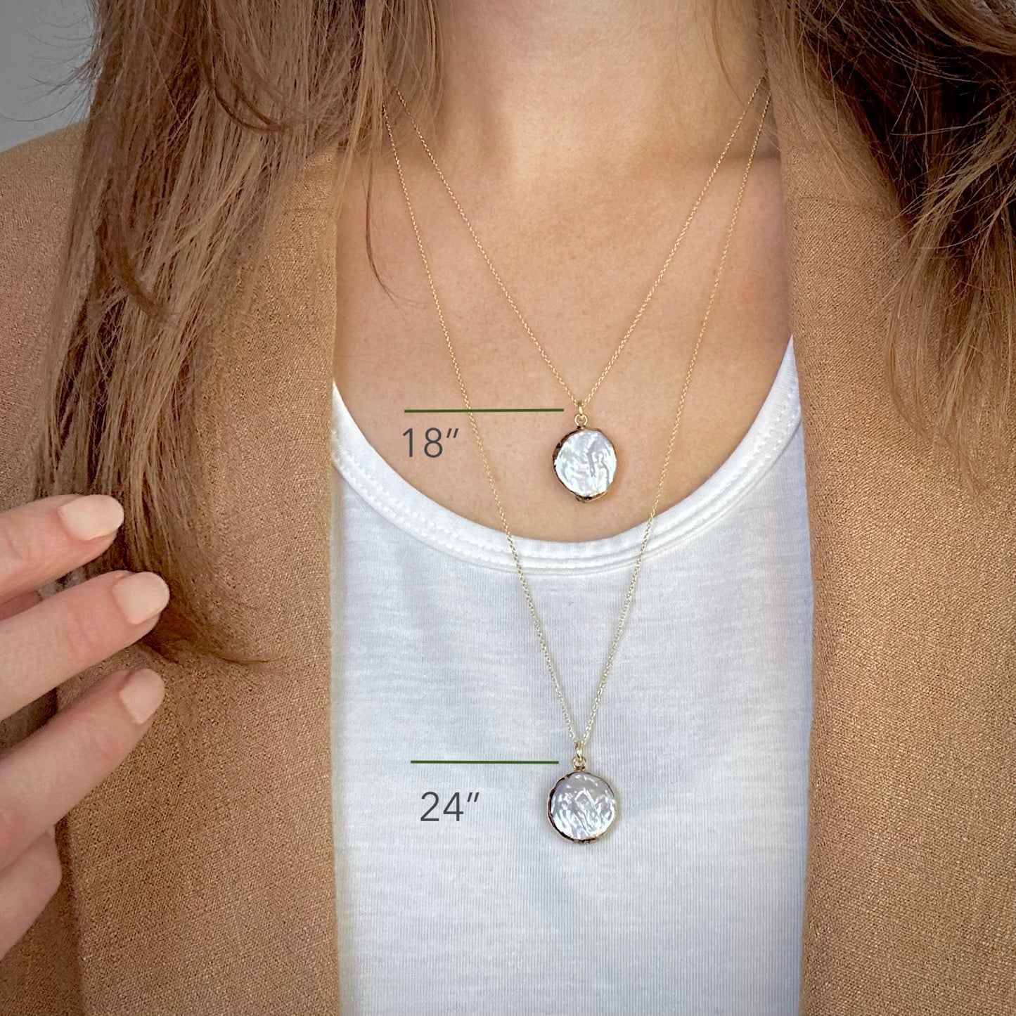 Baroque Pearl Pendant GIFT Boxed