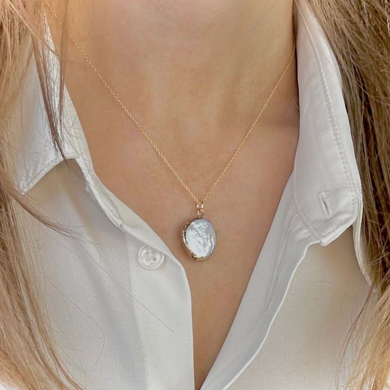 Baroque Pearl Pendant GIFT Boxed