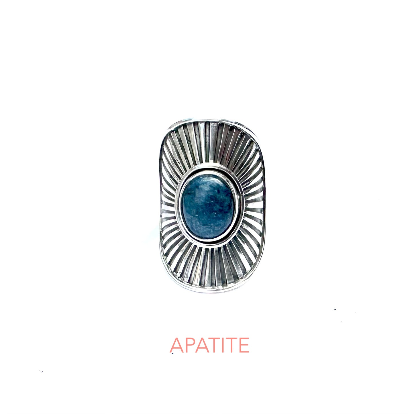 Sunburst Shield Rings (Amethyst, Apatite, Smokey Quartz)