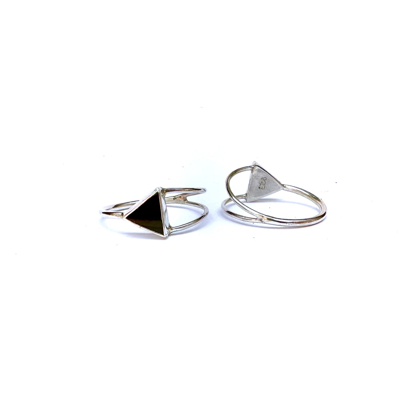 Triangle Onyx Ring