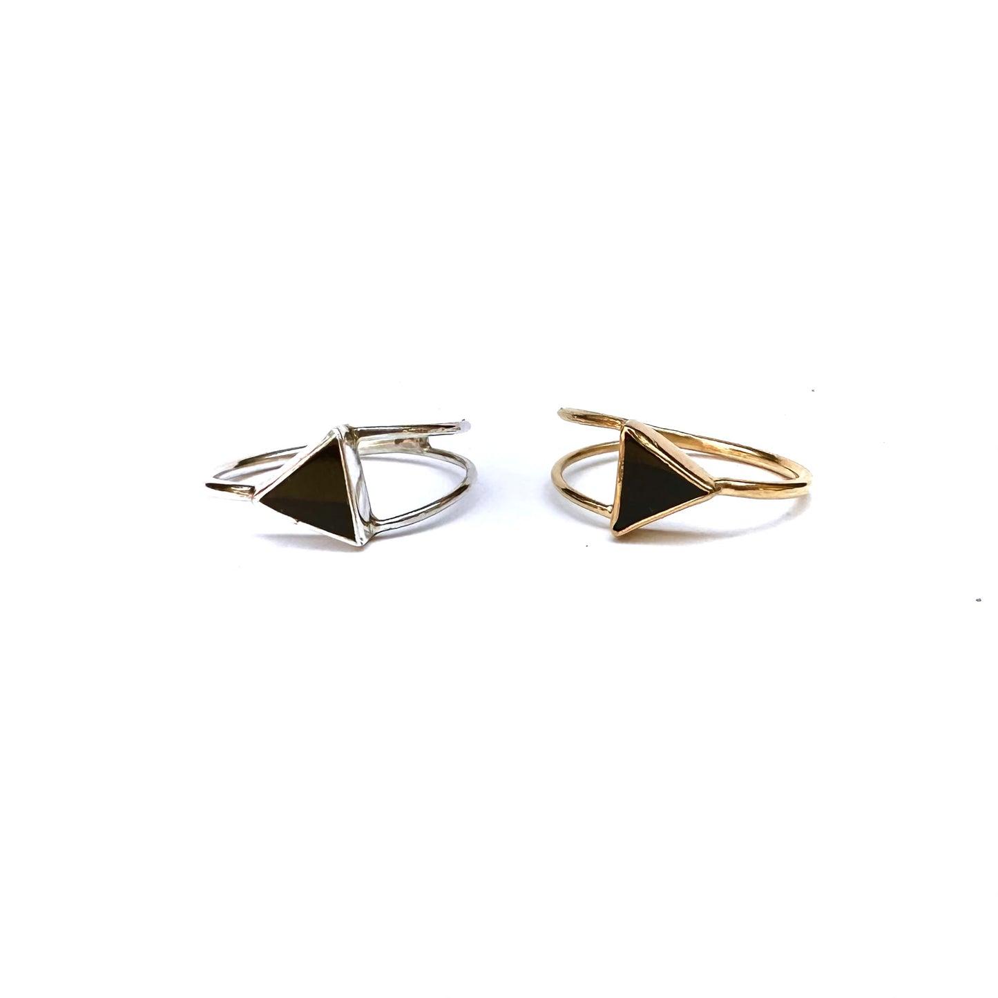Triangle Onyx Ring