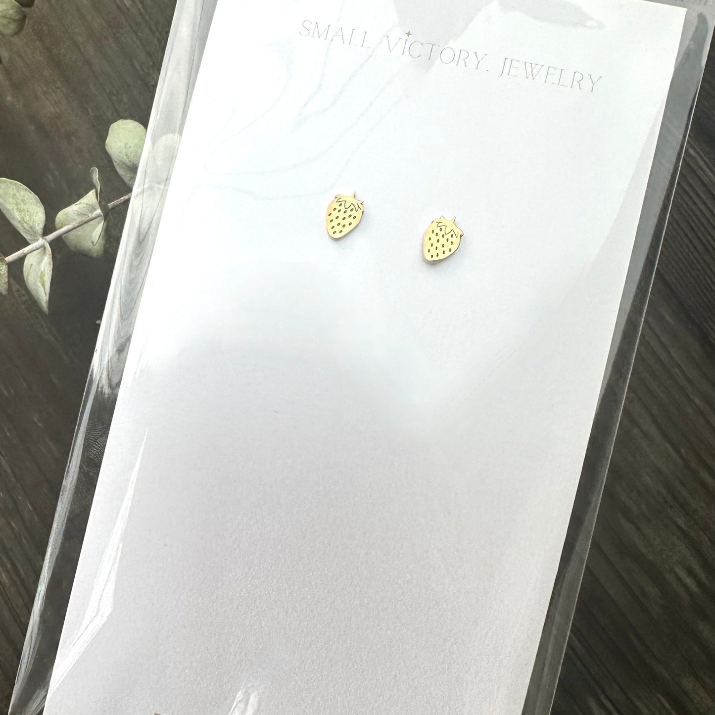 Strawberry Studs GIFT Boxed
