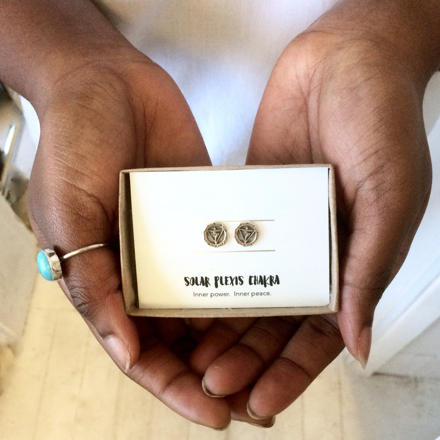 Solar Plexus Chakra Studs