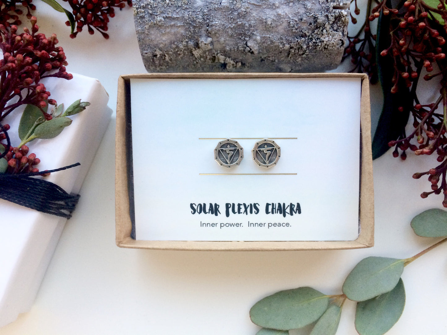 Solar Plexus Chakra Studs