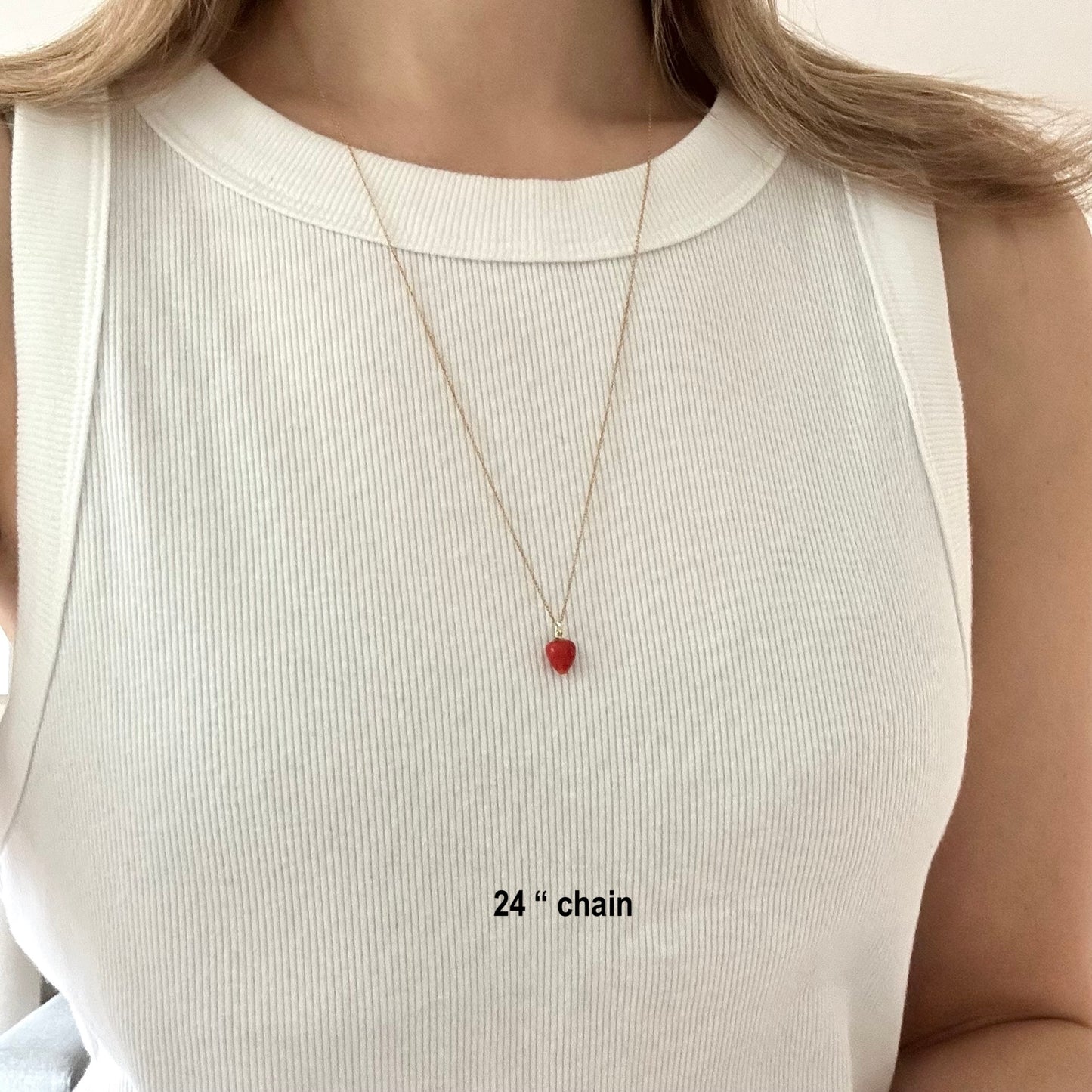 Strawberry Necklace